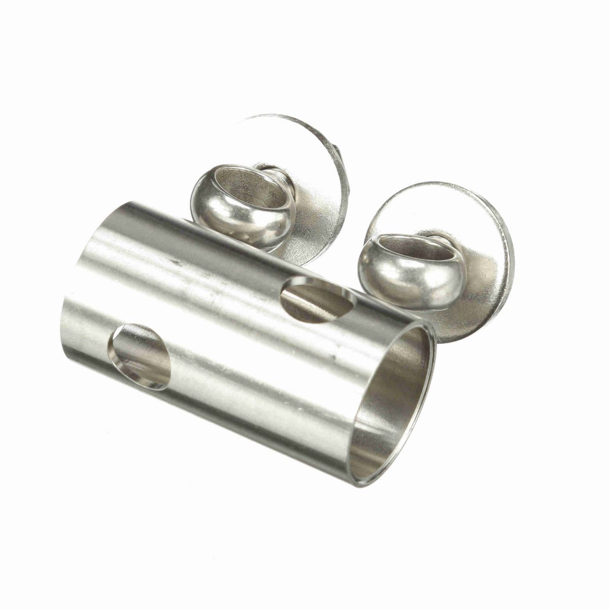 System Plast Cross Block for 1/2-in round x 1/2-in round w/ 2 Nuts - VG-621SNN-12-12