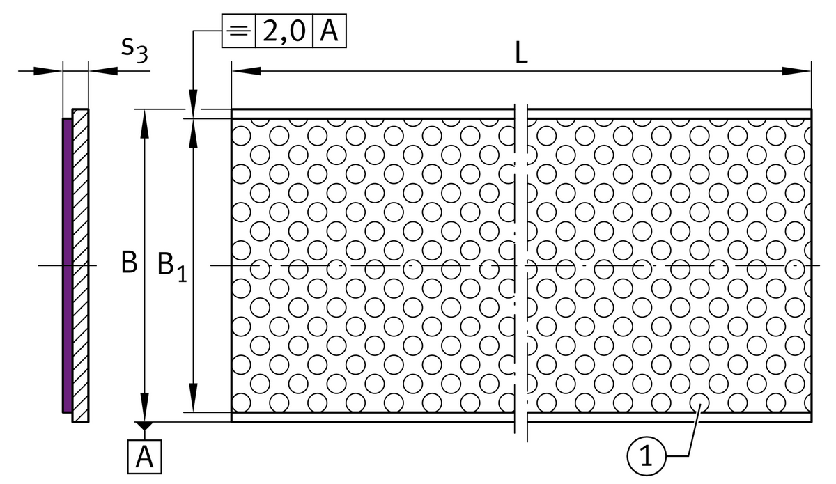 Полоса INA EGS20200-E50
