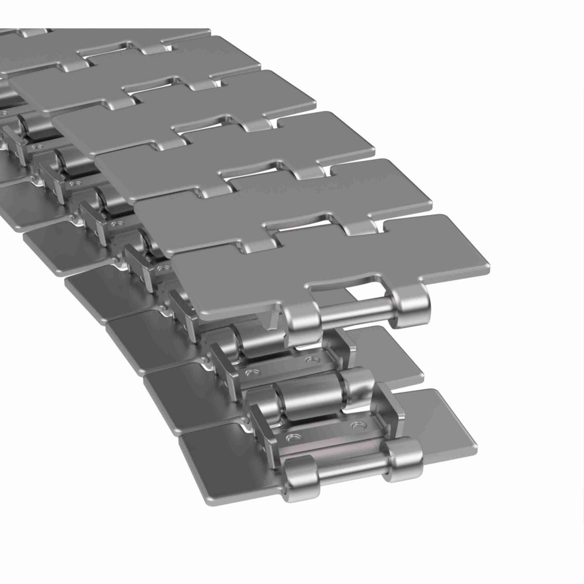 Rexnord 8811B Side-flexing Solid Top, Material: 0, Width: 3.25in, Pitch: 1.5in - 10375214