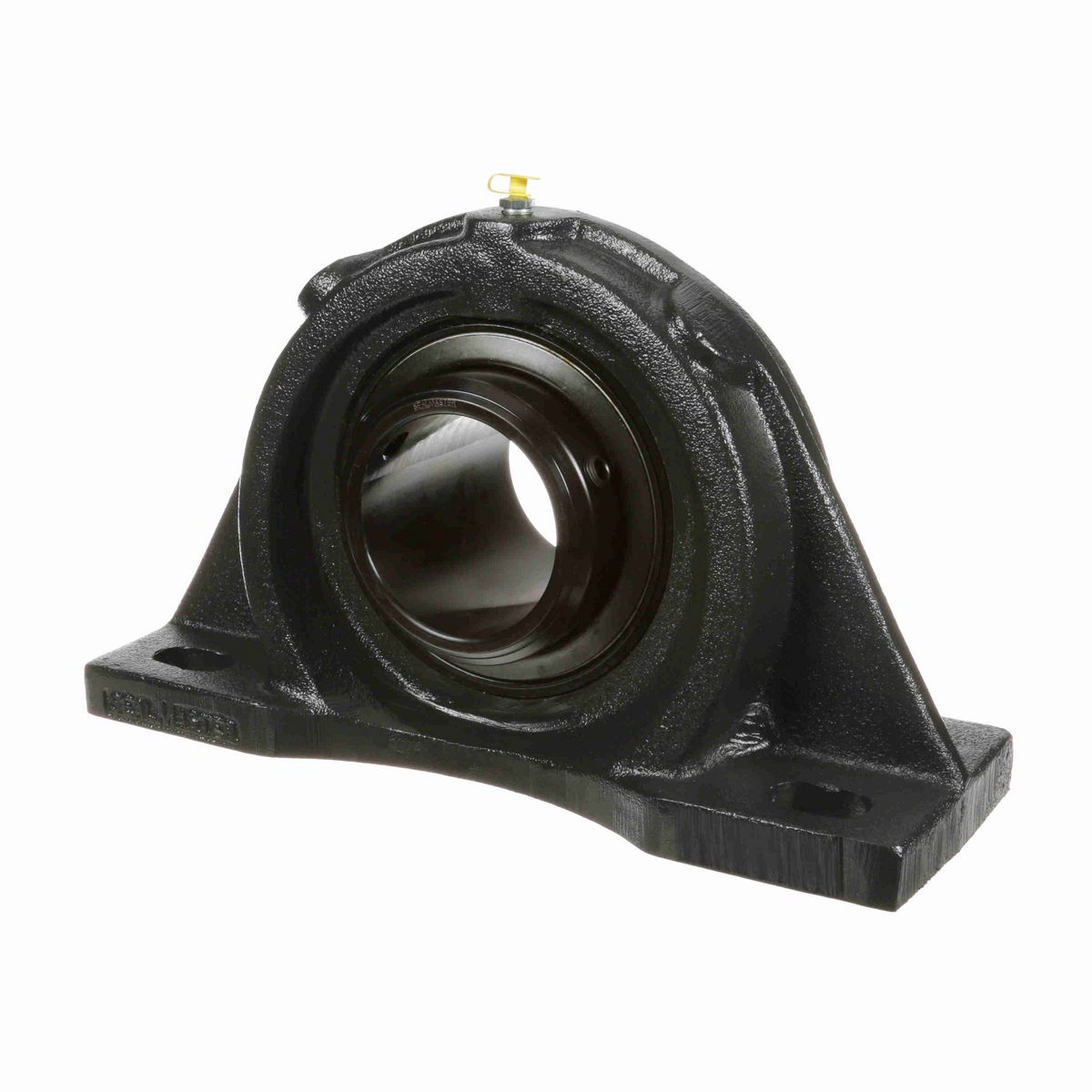 Sealmaster Mounted Cast Iron Four Bolt Pillow Block Ball Bearing - 52100 Bearing Steel, Black Oxided - Double Setscrew Lock - MSFPD-47