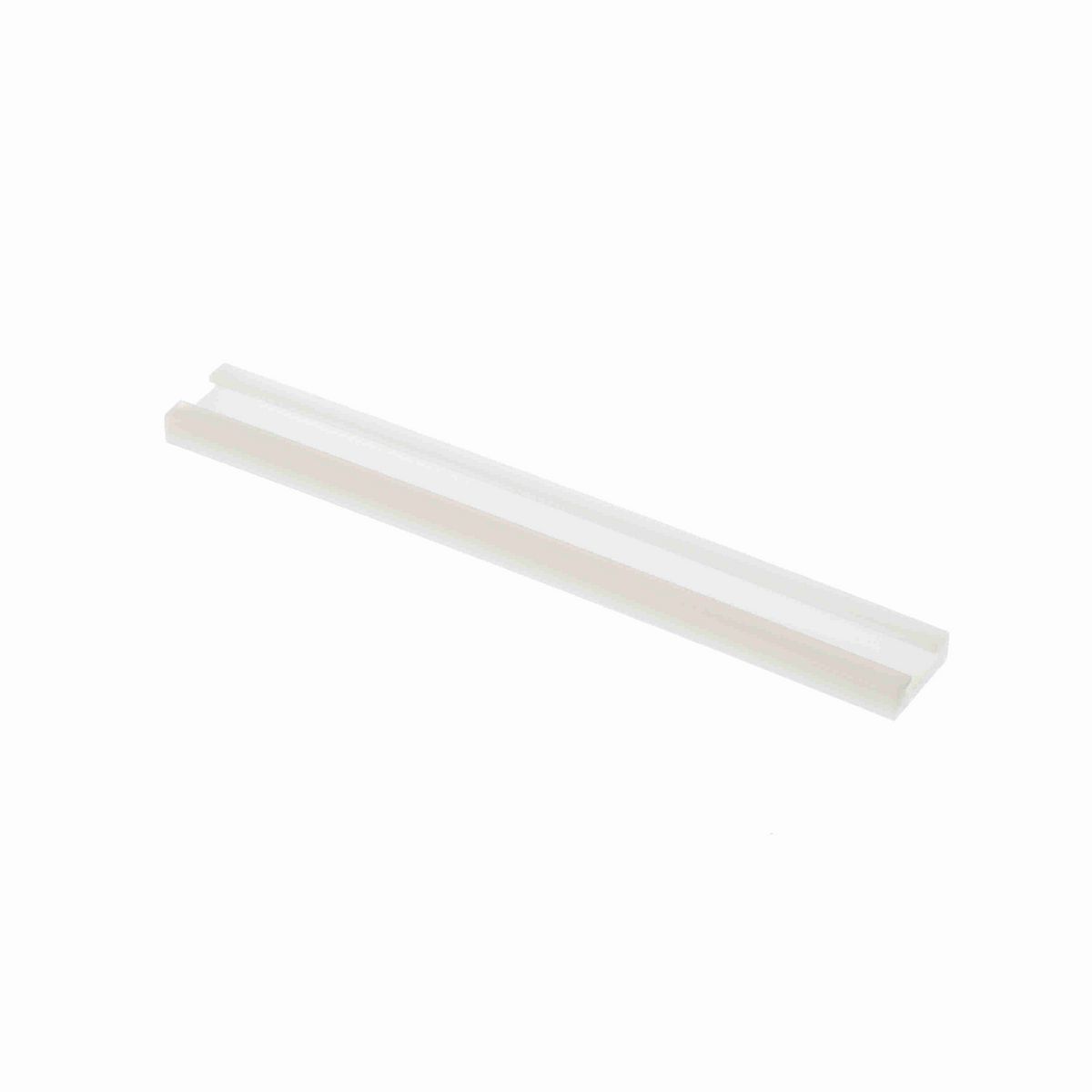 System Plast Combination Group B (Cover): 1"W X 0.25"H X 240"L White UHMW-PE - VG-P816F-20