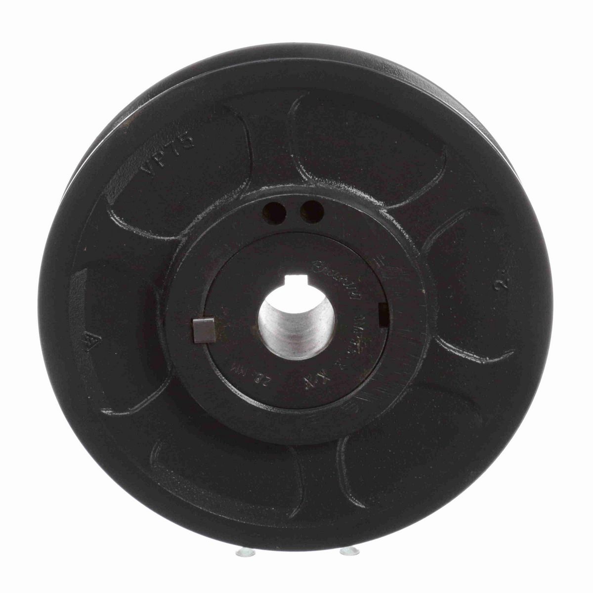 Browning 1 Groove Cast Iron Finish Bore FHP Variable Pitch Sheave - 1VP75X28MM