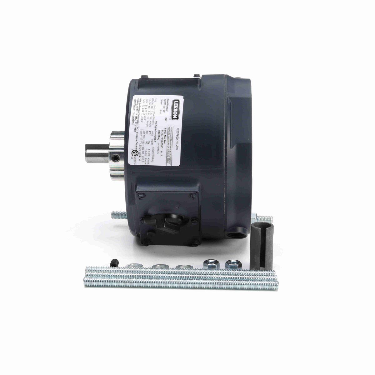 LEESON 10 LB-FT COUPLER BRAKE.56C/143-5TC.NEMA2/IP23.230/460V.1PH.ALUMINUM STEARNS 1056731081QF - 175576.00