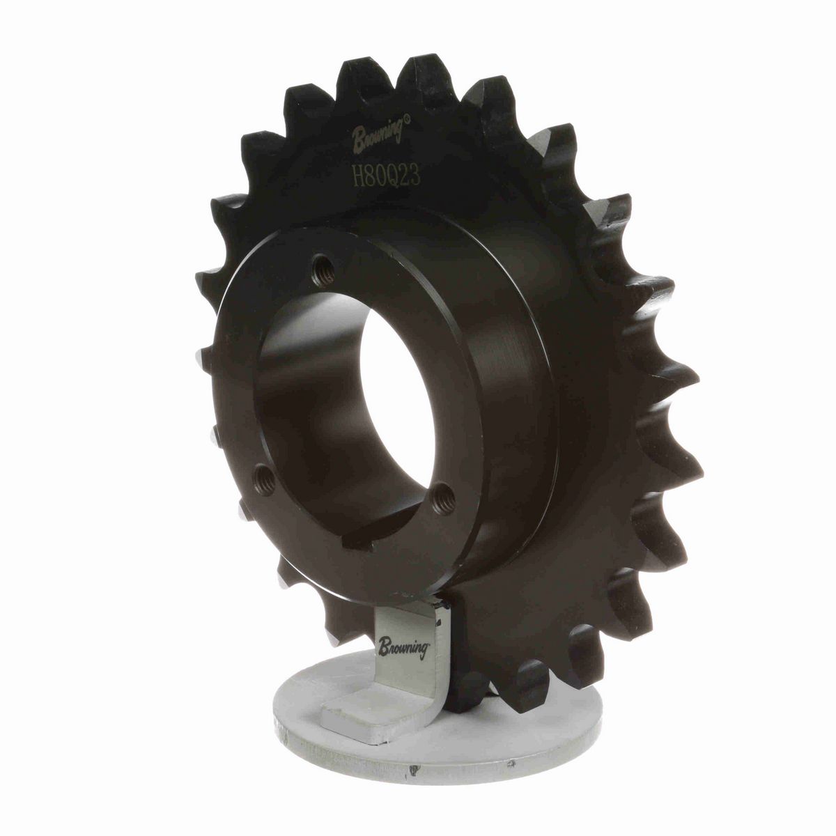 Browning Steel Bushed Bore Roller Chain Sprocket - H80Q23