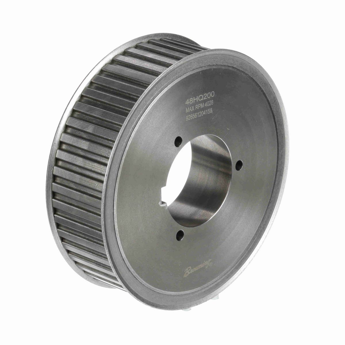 Browning Steel Bushed Bore Gearbelt Pulley - 48HQ200