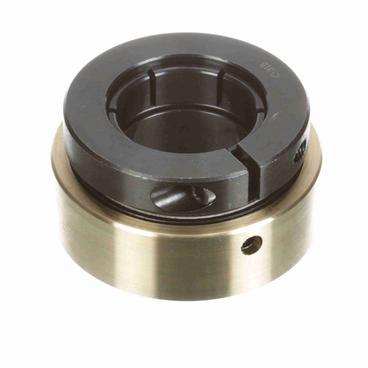 Sealmaster Mounted Insert Only Ball Bearing - 52100 Bearing Steel, Black Oxided - Concentric Lock - AR-2-115T
