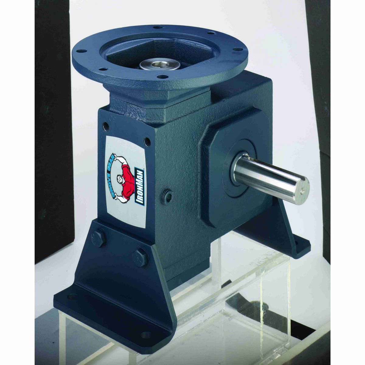 Grove Gear NH Series - Ironman Narrow Housing Worm Gear Reducers Cast Iron Single-Reduction Worm Reducer - NH-JMQ826-40-L-140