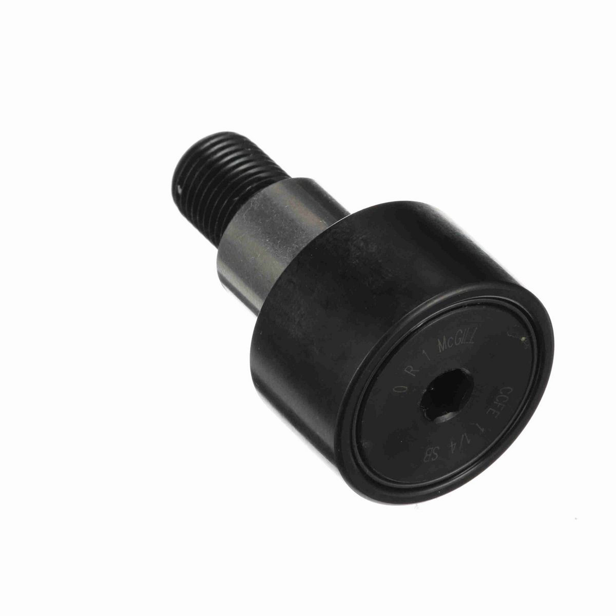 Опорный ролик с цапфой McGill CAMROL CCFE 1 1/4 SB, бочкообразный, с уплотнением, с шестигранным отверстием, дюймовый