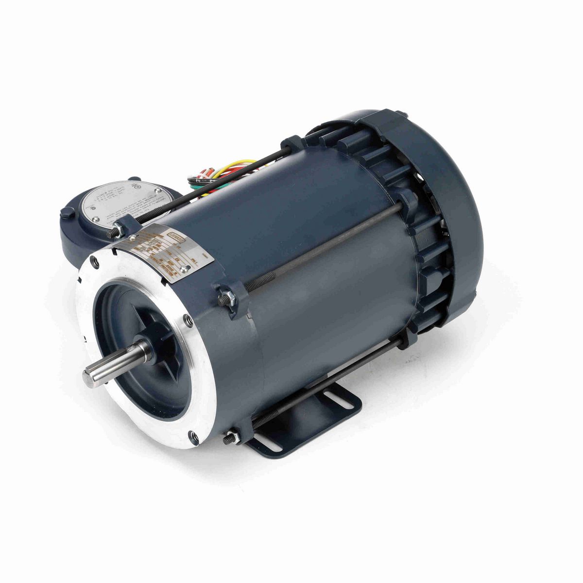 LEESON Explosion Proof Motor, 0.50 HP, 1 Ph, 60 Hz, 115/208-230 V, 3600 RPM, 56C Frame, EPFC - 116608.00