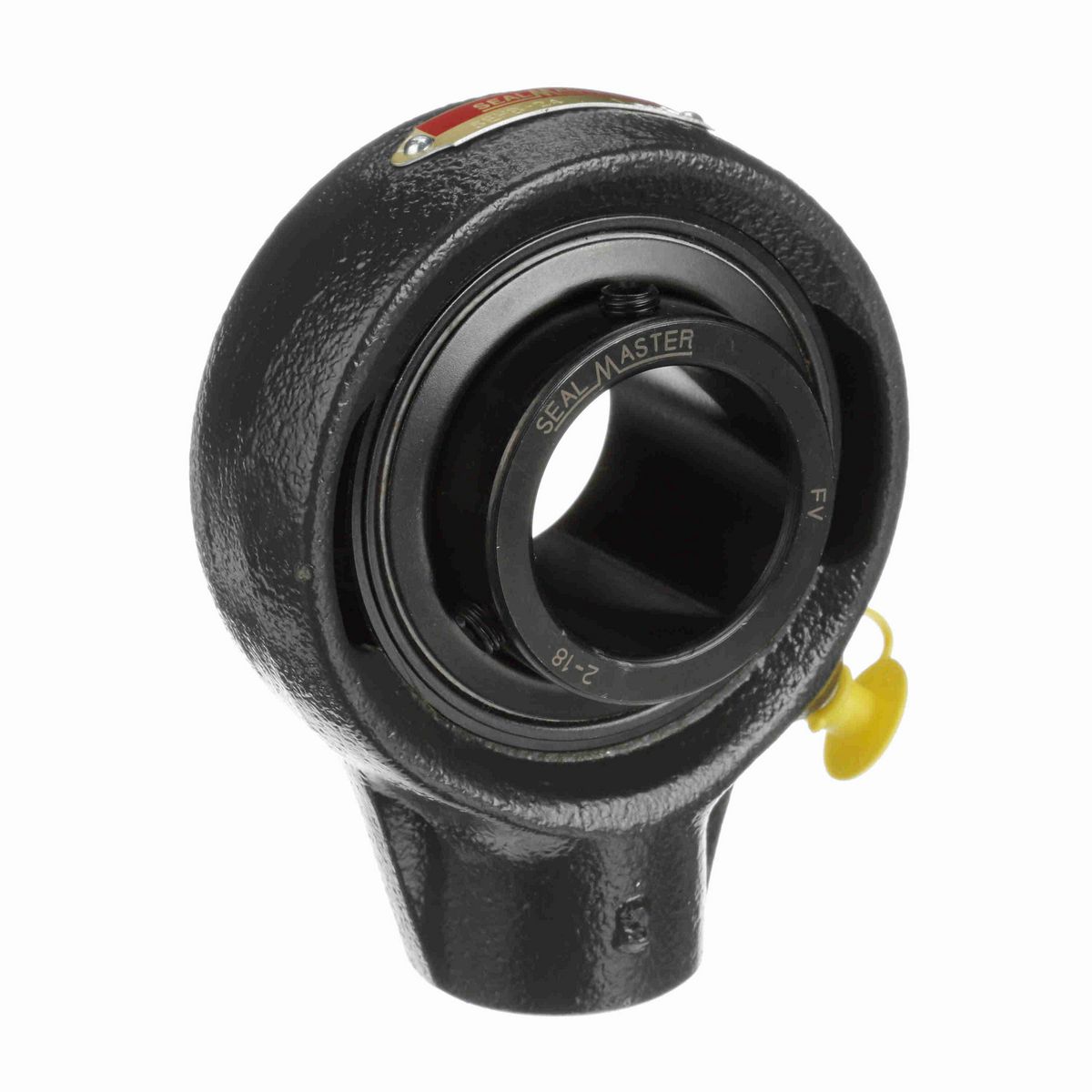 Sealmaster Mounted Cast Iron Hanger Unit Ball Bearing - 52100 Bearing Steel, Black Oxided - Setscrew Lock - SEHB-24