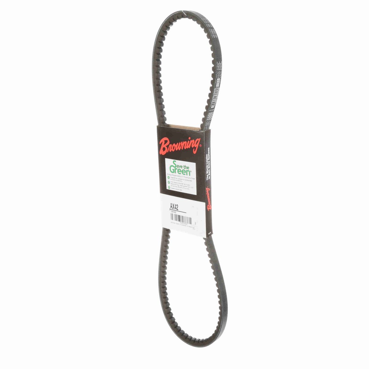 Browning EPDM Notched Belt 98% Efficient - AX42