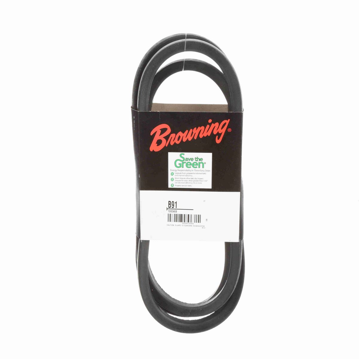 Browning Neoprene Wrapped Belt 95% Efficient - B91