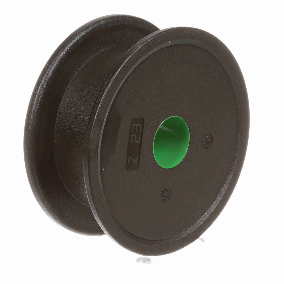 System Plast 820 Series Solid One Piece Molded Sprocket with 23 Teeth and a 1-1/4in Round Idler Bore - 820-23R1.25-WL