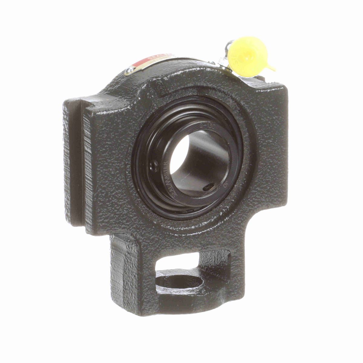 Sealmaster Mounted Cast Iron Wide Slot Take Up Ball Bearing - 52100 Bearing Steel, Black Oxided - Setscrew Lock - ST-19C