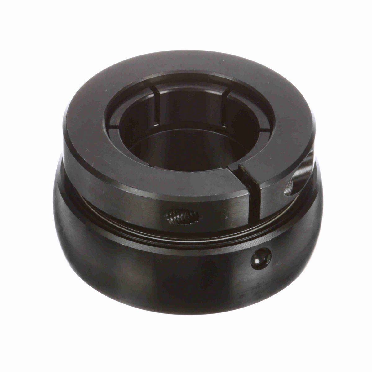 Sealmaster Mounted Insert Only Ball Bearing - 52100 Bearing Steel, Black Oxided - Concentric Lock - 3-115T