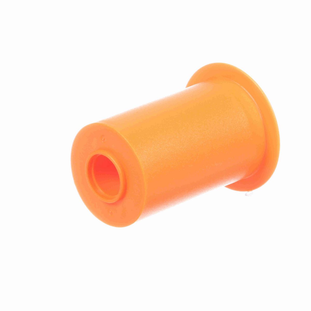 System Plast Flanged Return Roller; OD: 1.97-in, Shaft Dia: 0.75-in, Length: 3.15-in, Color: Orange - RF3-75-50
