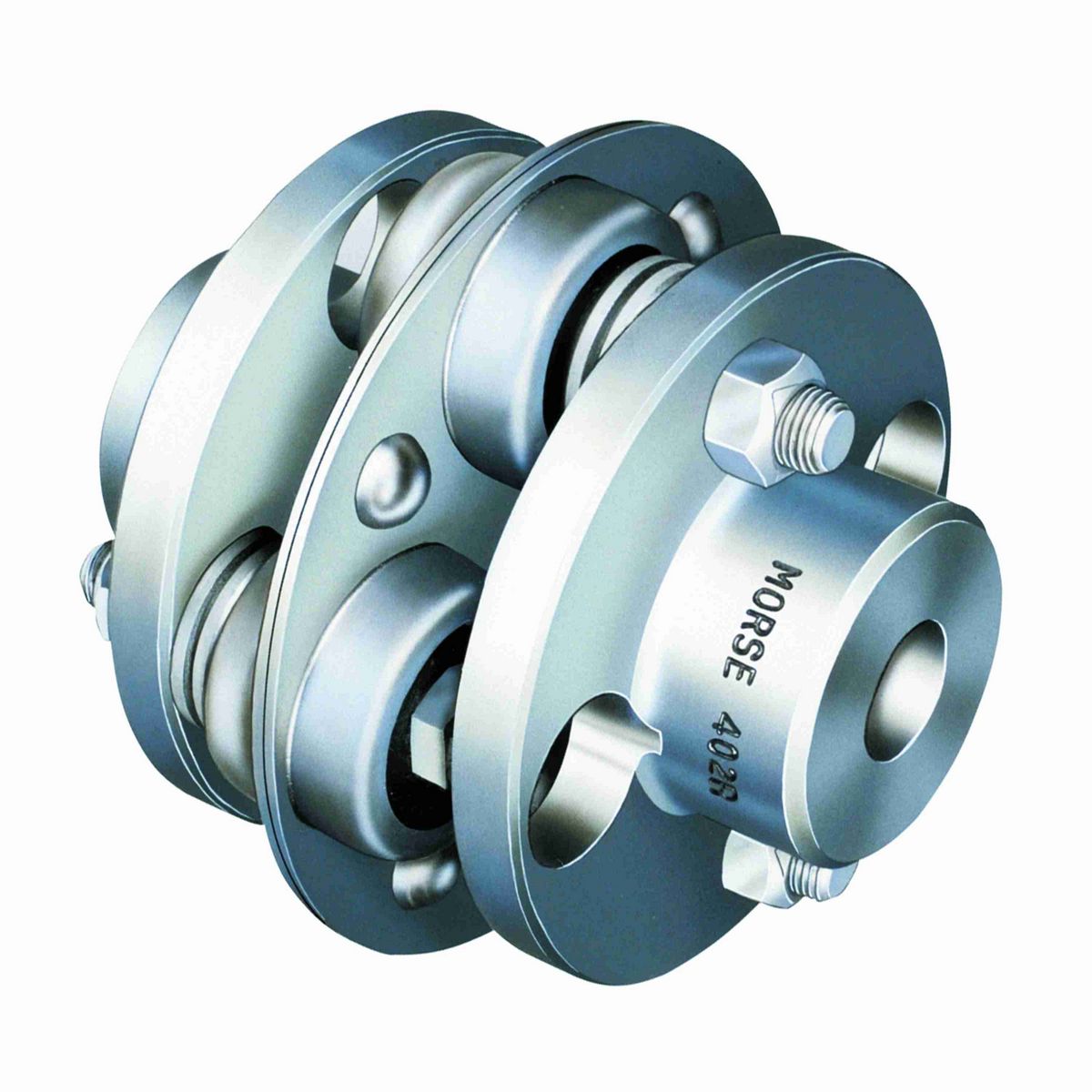 Morse Elastomeric Coupling - Size 602 - Finished Bore - 602 MORFLEX FLANGE 1-1/8 FB