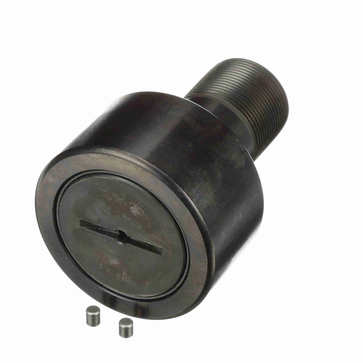 Опорный ролик с цапфой McGill Heavy Stud CAMROL CCFH 3/4 S, бочкообразный, с уплотнением, со шлицем под отвёртку, дюймовый