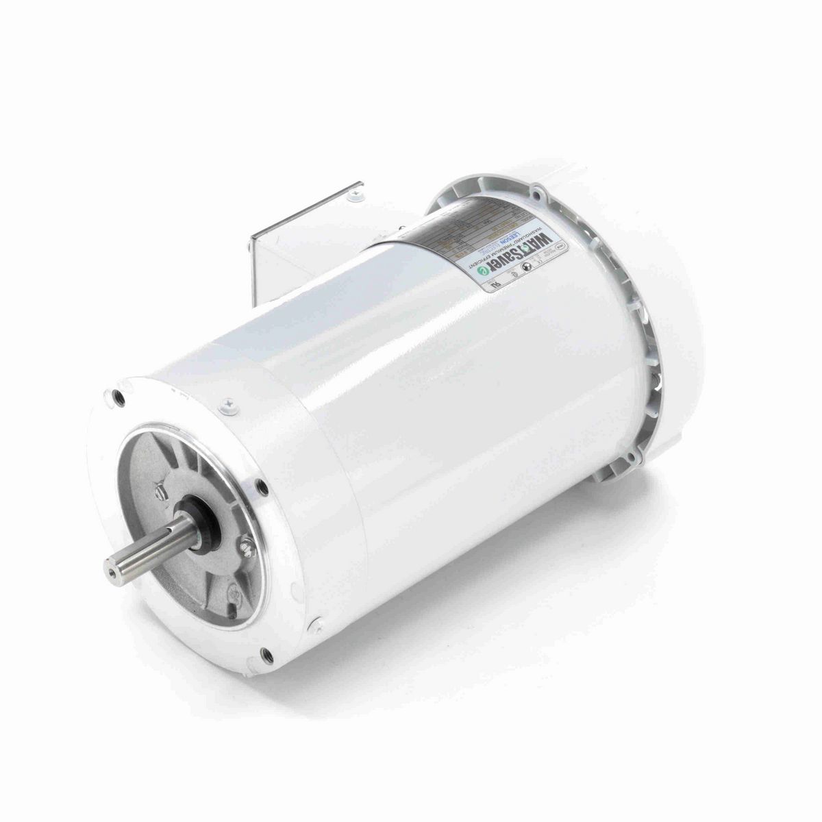 LEESON White Duck™ General Purpose Motor, 2 HP, 3 Ph, 60 Hz, 230/460 V, 1800 RPM, 56C Frame, TEFC - 119471.00