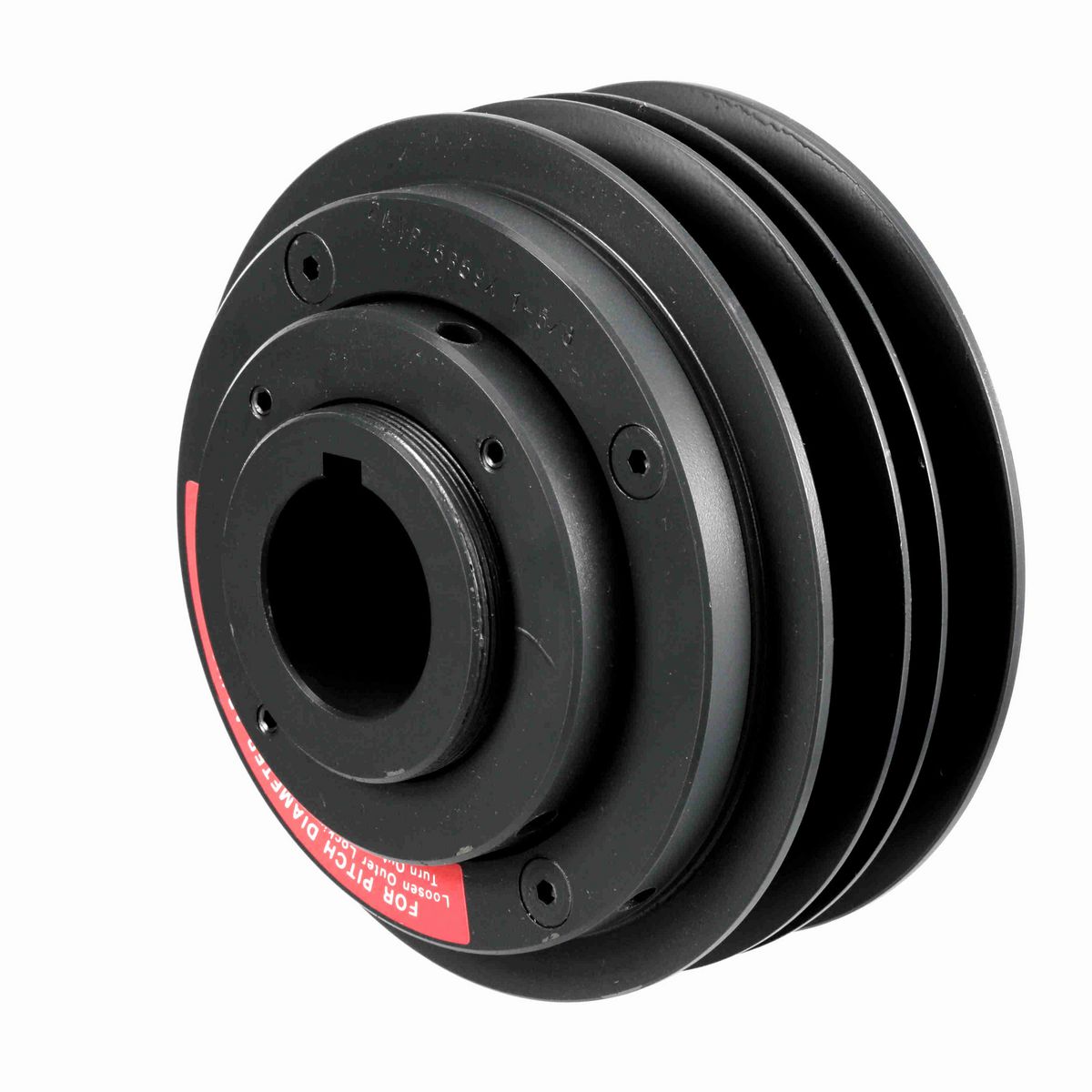 Browning 2 Groove Cast Iron Finished Bore Multiple Variable Pitch Sheave - 2MVP45B59X 1 5/8