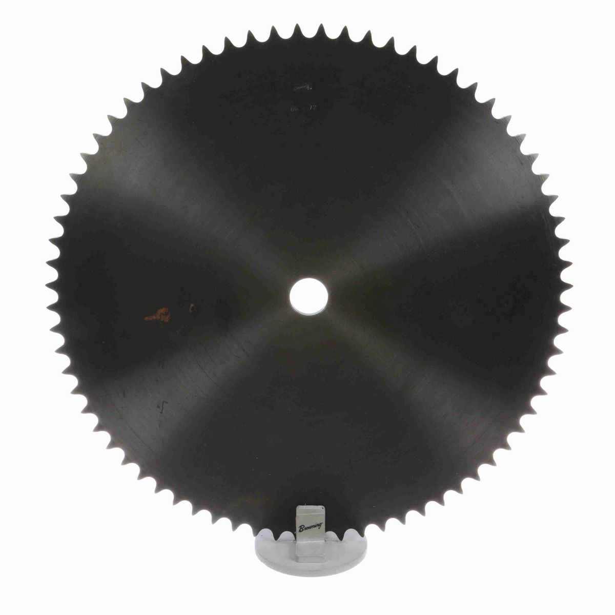 Browning Steel Minimum Plain Bore Roller Chain Sprocket - 60A72