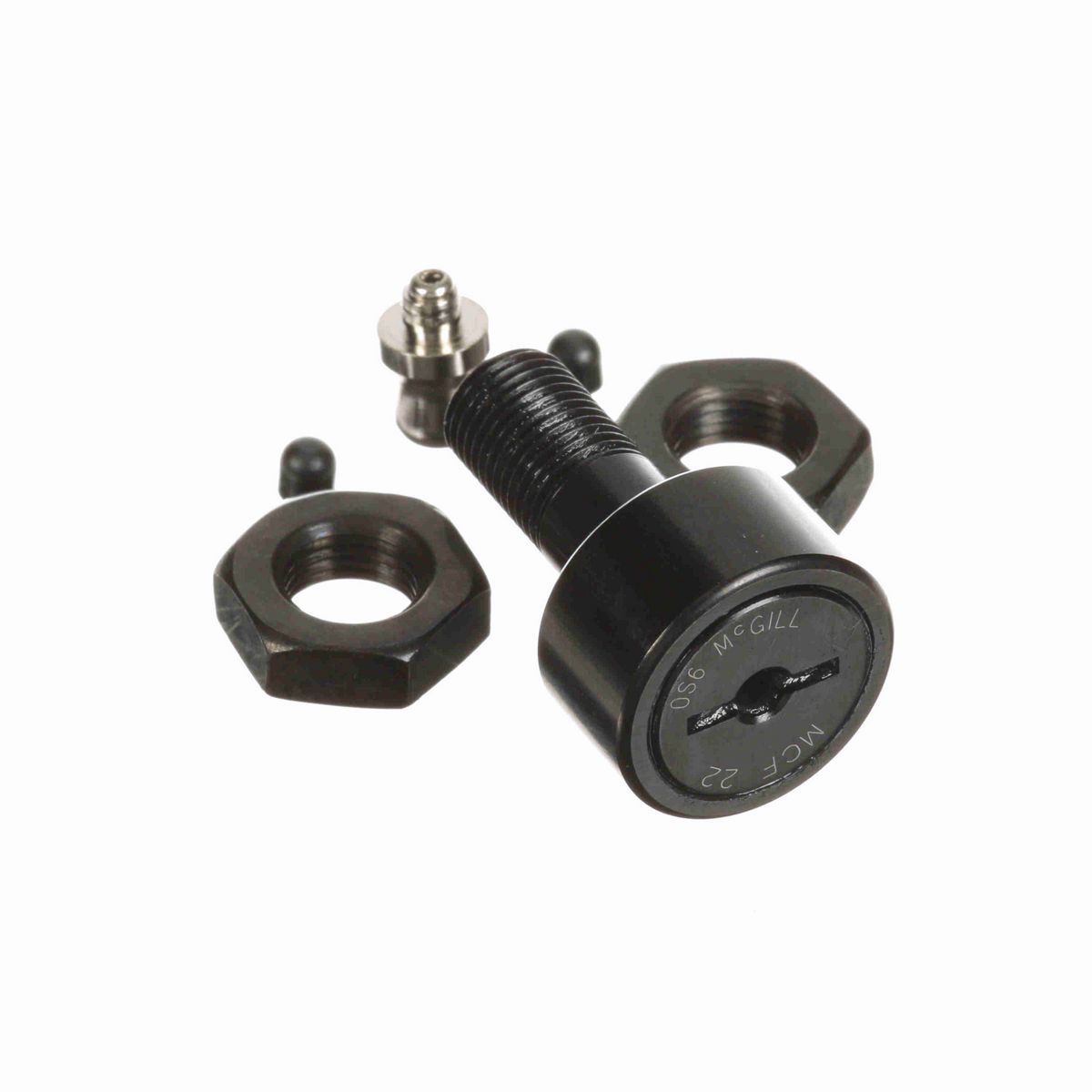 Опорный ролик с цапфой McGill CAMROL MCF 22, бочкообразный, со шлицем под отвёртку, метрический