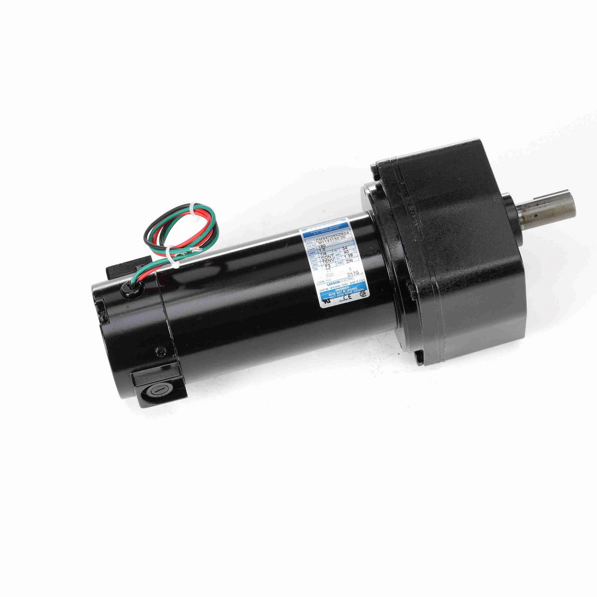 LEESON Parallel Shaft Gearmotor, 0.25 HP, 180 V, 500 RPM, 34 Frame, TENV - M1135150.00