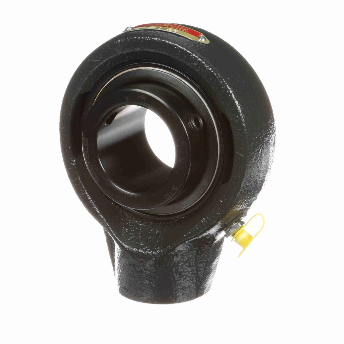 Sealmaster Mounted Cast Iron Hanger Unit Ball Bearing - 52100 Bearing Steel, Black Oxided - Setscrew Lock - SEHB-28