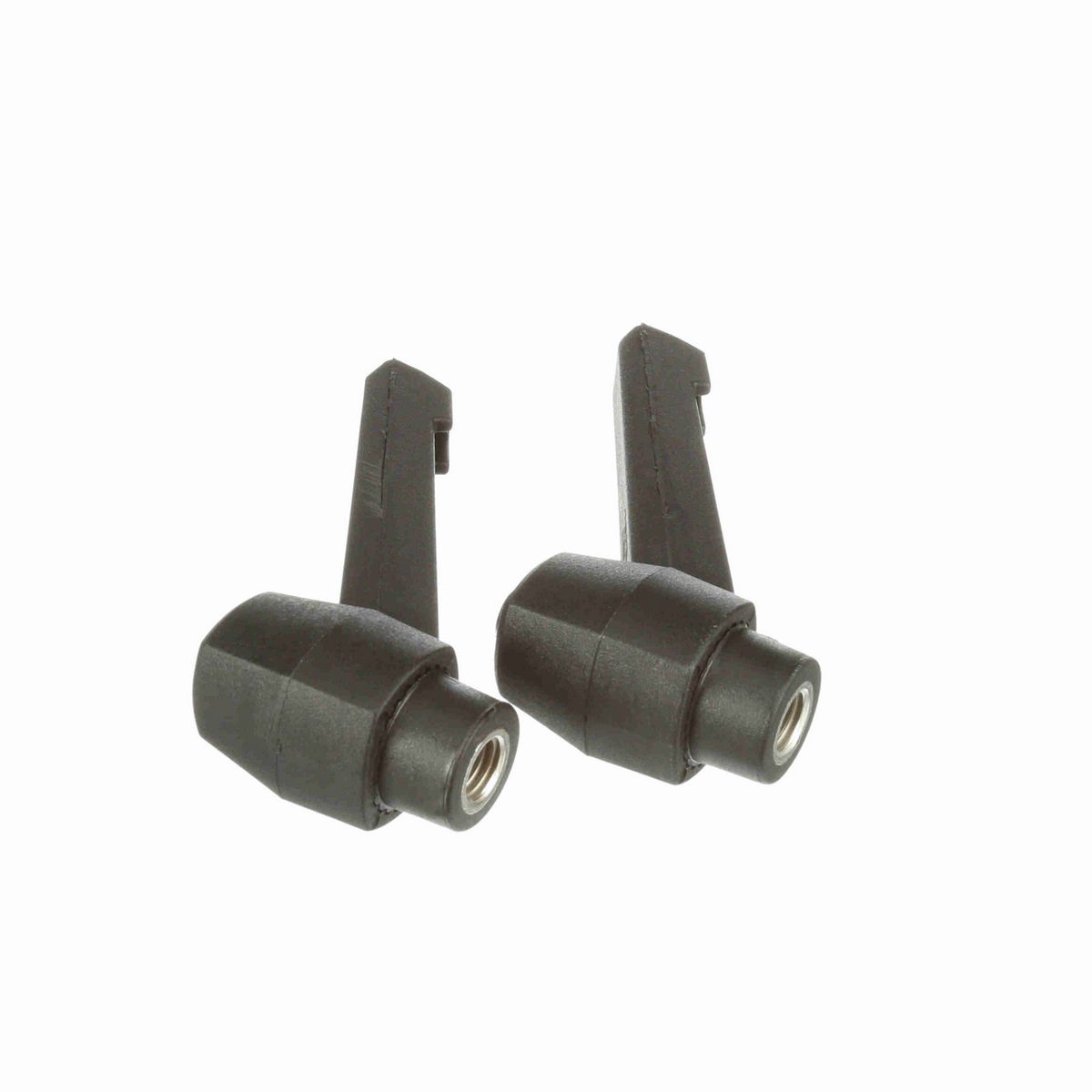 System Plast Ratchet Handle (Female); Thread: M10 x 1.5, Handle Length: 3.13-in, Color: Black - RH-30-BK-FSM10