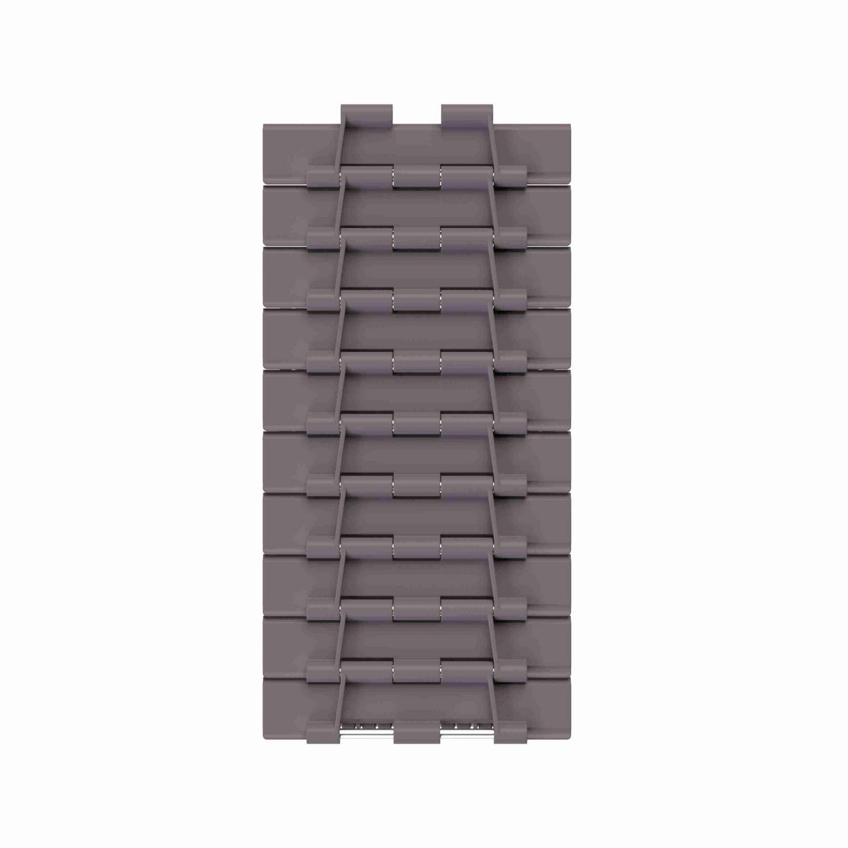 Rexnord 821LBP Straight Running Low Backline Pressure, Material: Brown High Performance, Width: 7.5in, Pitch: 1.5in - 81416911