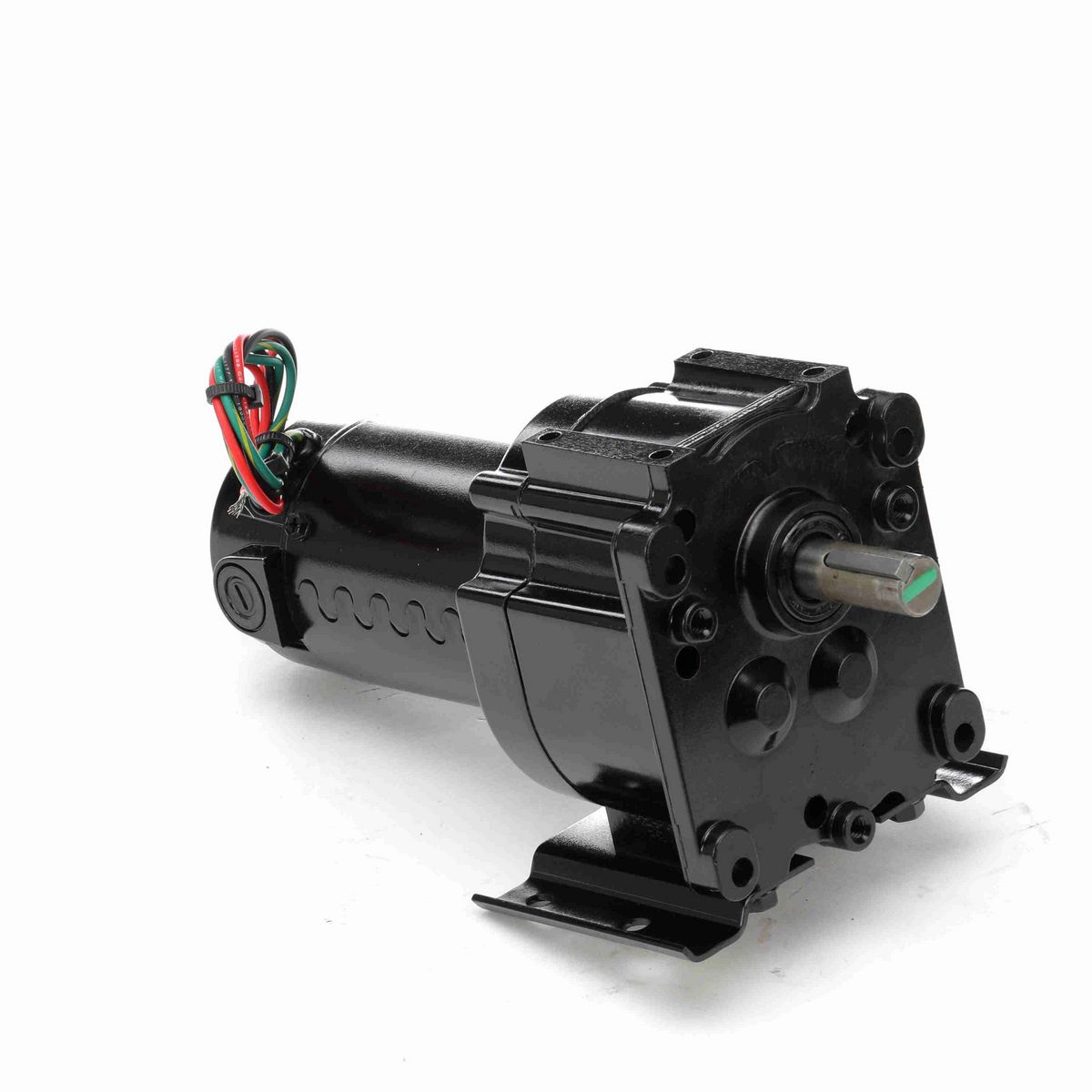 LEESON Parallel Shaft Gearmotor, 0.05 HP, 90 V, 9 RPM, 30 Frame, TENV - M1115025.00