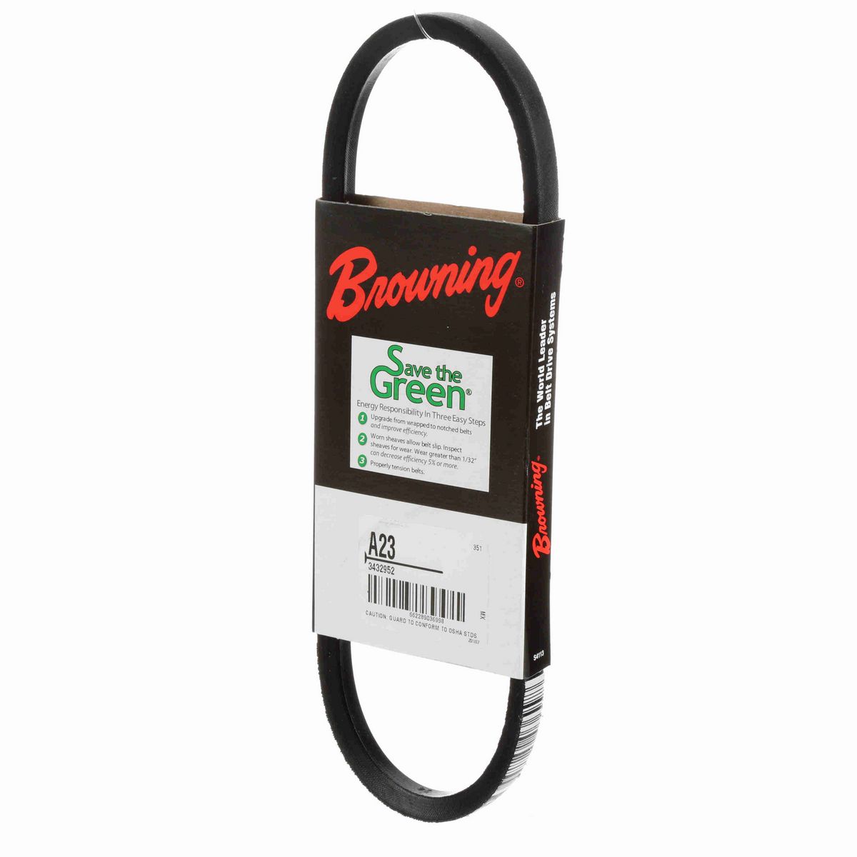 Browning Neoprene Wrapped Belt 95% Efficient - A23