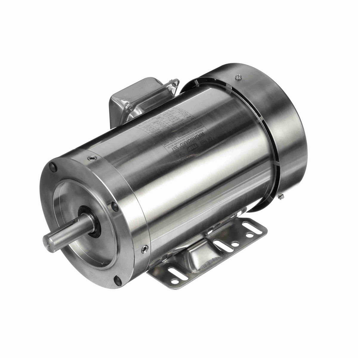 LEESON SST Duck™ General Purpose Motor, 1 & 0.75 HP, 3 Ph, 60 & 50 Hz, 230/460 & 190/380 V, 3600 & 3000 RPM, 143TC Frame, TEFC - 191486.00