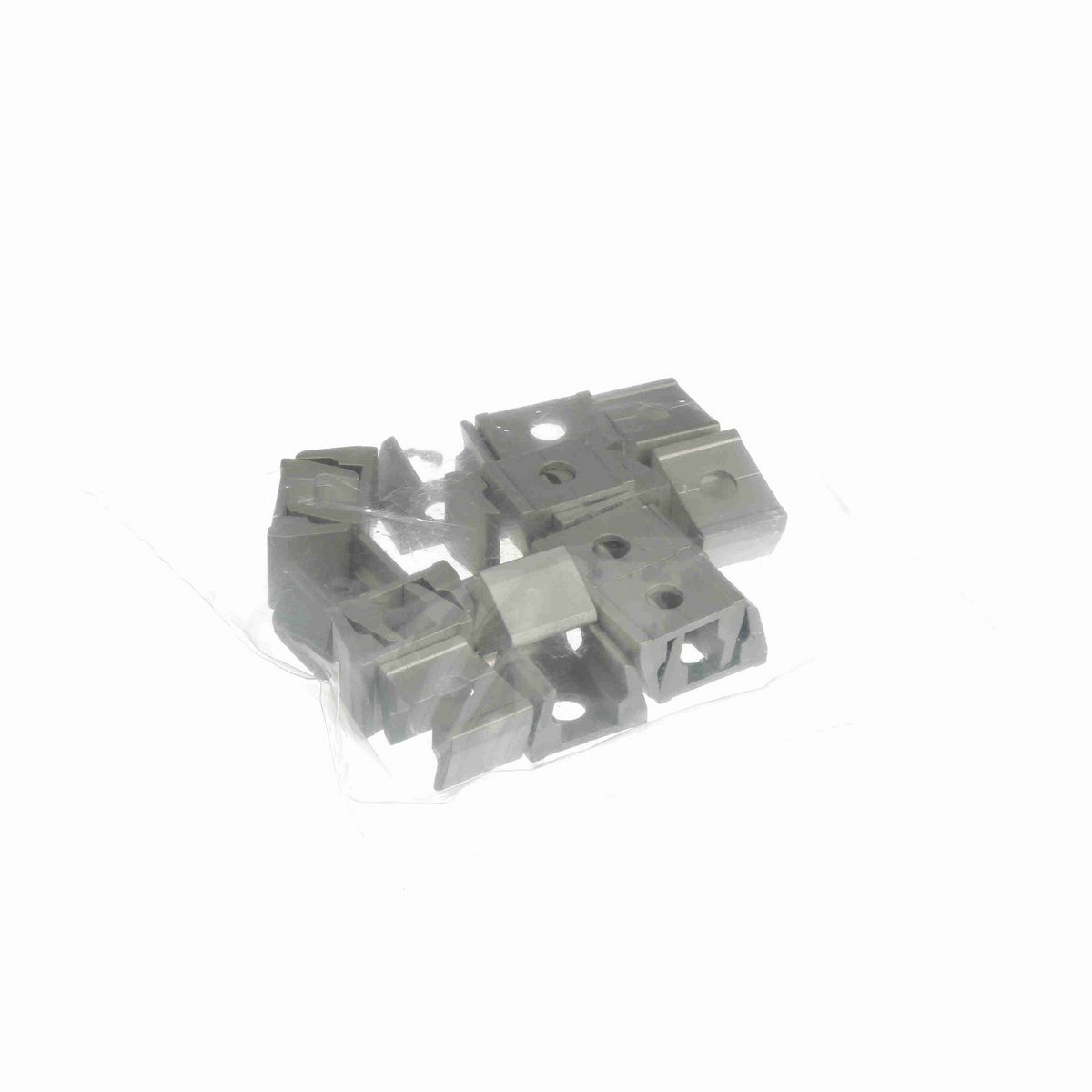 System Plast Single Rail Clip- Anodized Aluminum - VG-016-03