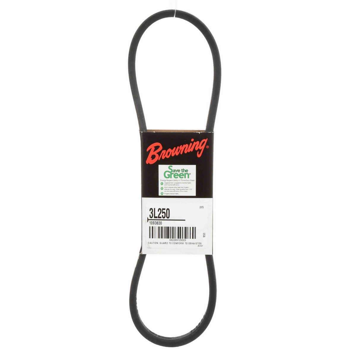 Browning Rubber FHP Belt - 3L250