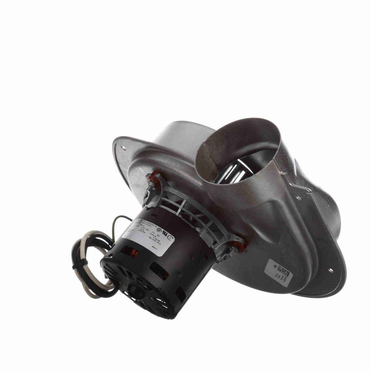 FASCO Round Outlet Shaded Pole OEM Replacement Draft Inducer Blower, 115 Volts, Flange: No - A301