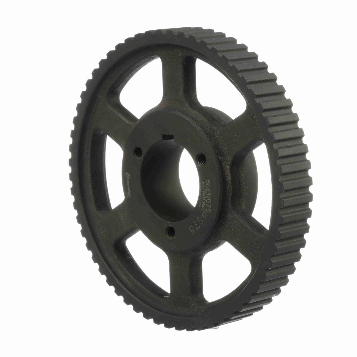 Browning Steel Bushed Bore Gearbelt Pulley - 60LP075