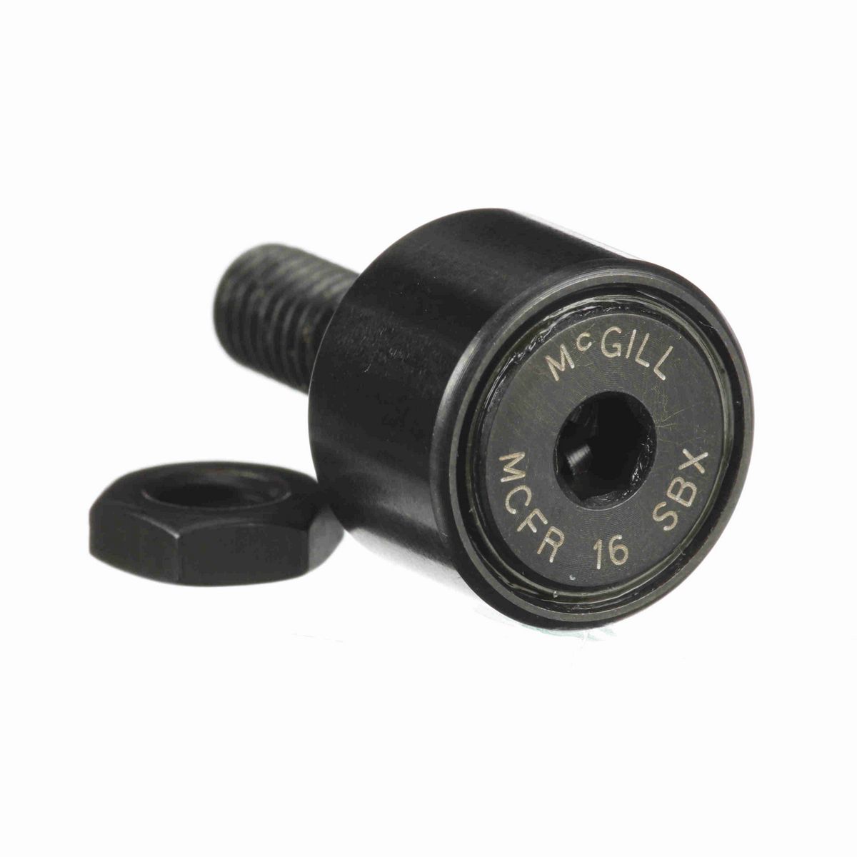 Опорный ролик с цапфой McGill CAMROL MCFR 16 SBX, цилиндрический, с уплотнением, с шестигранным отверстием, метрический