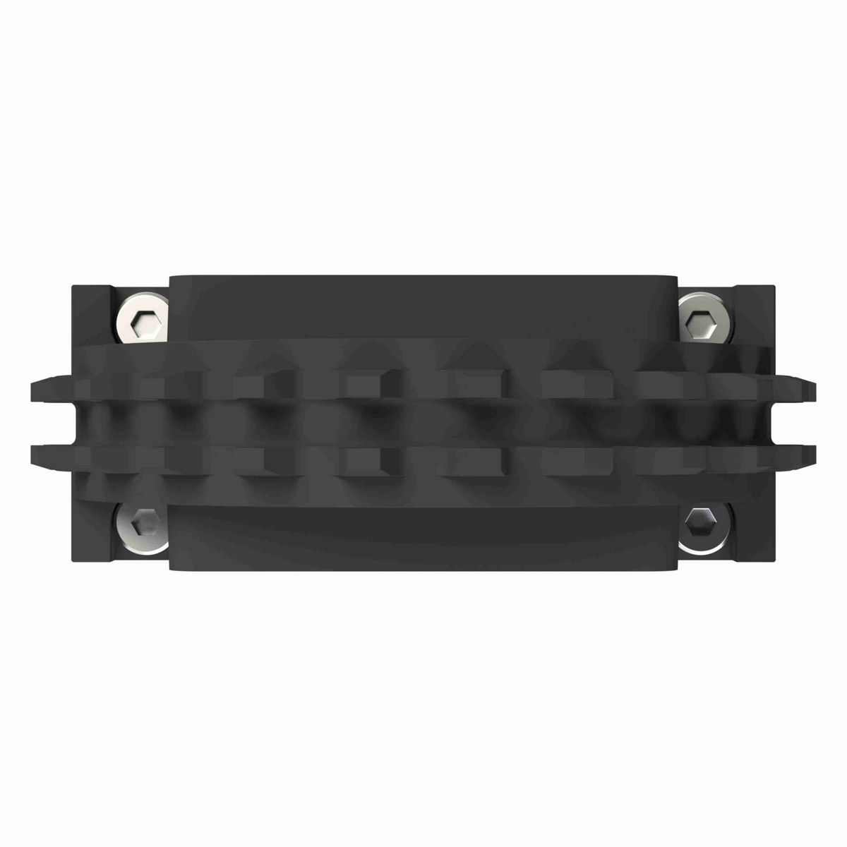 Rexnord 1500 Series Split Molded Nylon Sprocket with 24 Teeth and a 1-1/2in Square Bore - 614-142-3