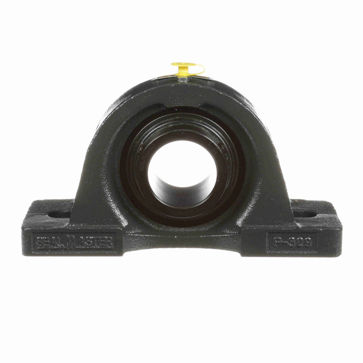 Sealmaster Mounted Cast Iron Two Bolt Pillow Block Ball Bearing - 52100 Bearing Steel, Black Oxided - Setscrew Lock - High Contamination - MP-32 DRT
