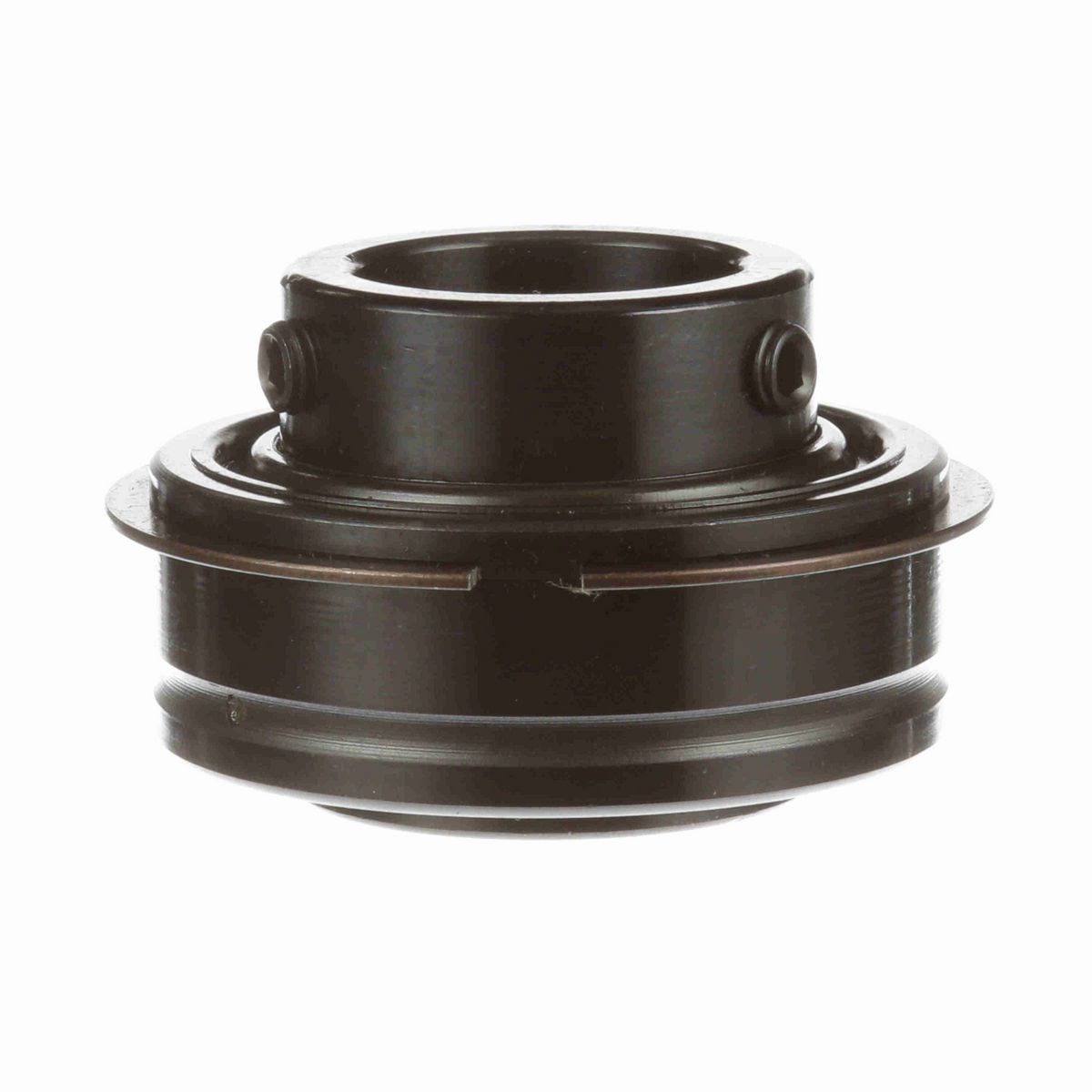 Sealmaster Mounted Insert Only Ball Bearing - 52100 Bearing Steel, Black Oxided - Setscrew Lock - ER-205C