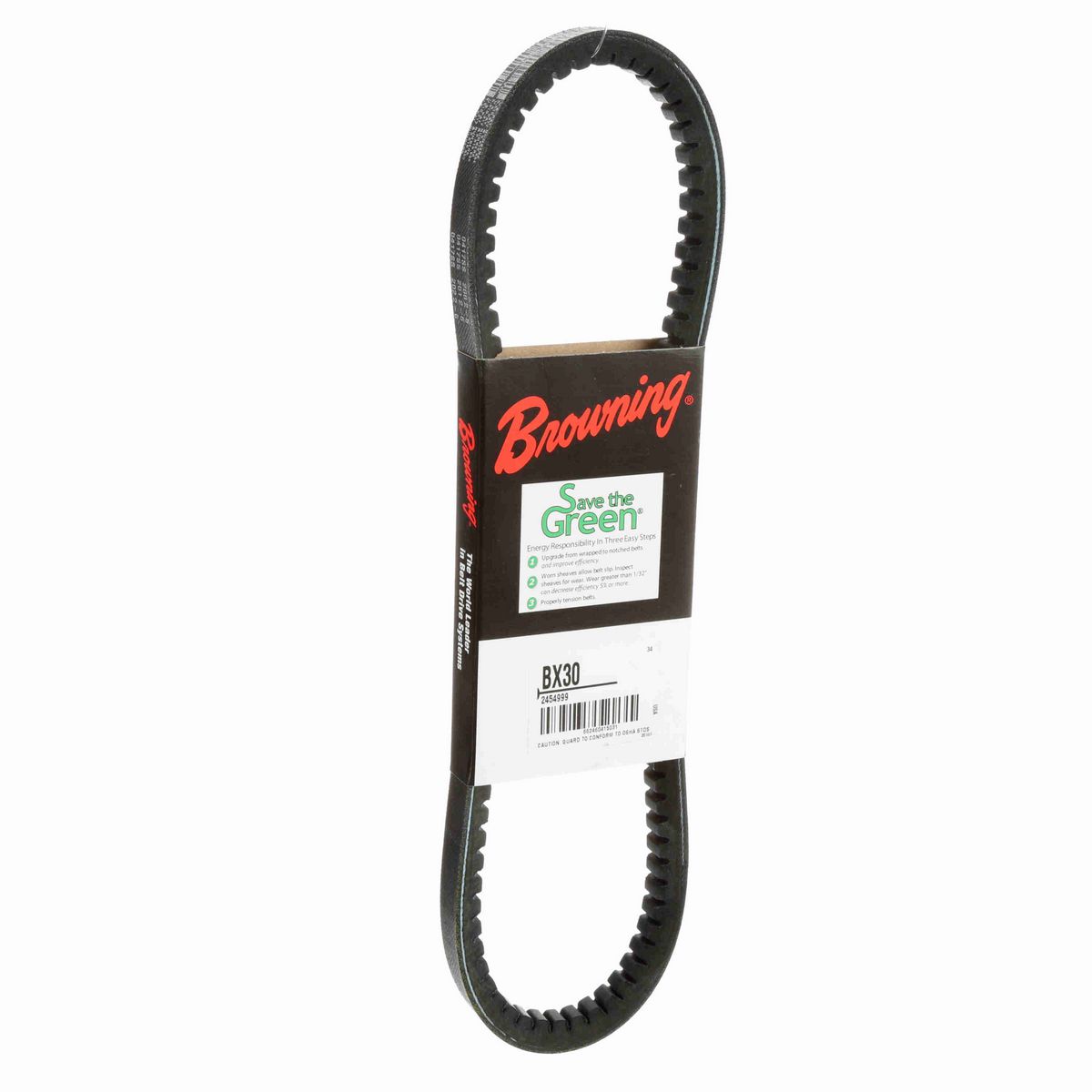 Browning EPDM Notched Belt 98% Efficient - BX30