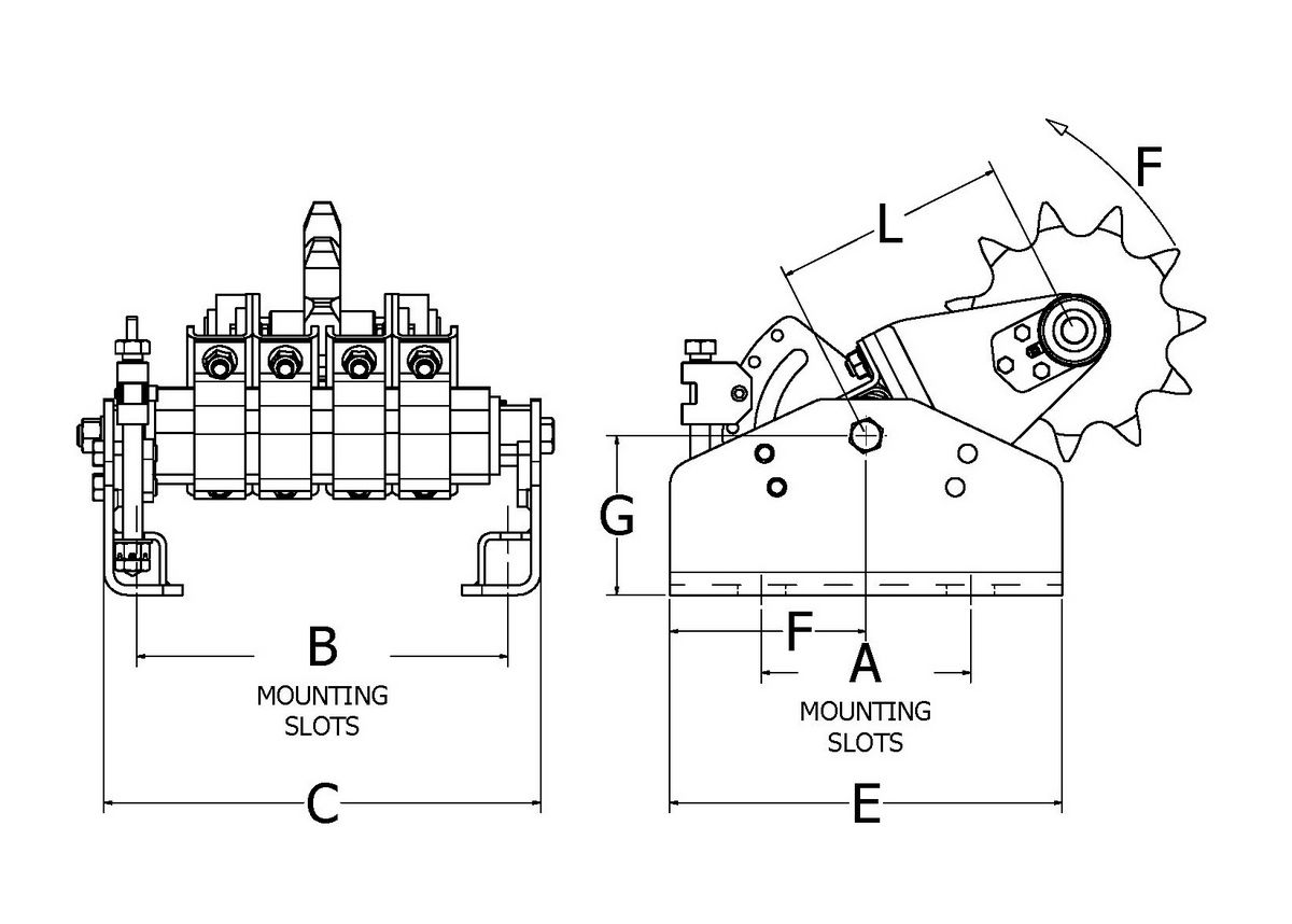 RunRight® Tensioners - Type RT M (Large Belt & Chain Drive) Timken 68514482465