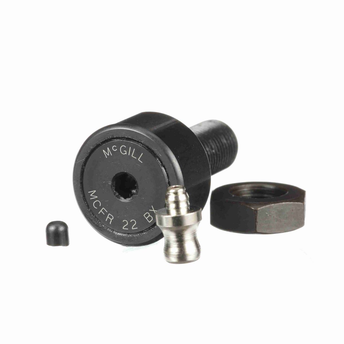 Опорный ролик с цапфой McGill CAMROL MCFR 22A B, бочкообразный, с шестигранным отверстием, метрический