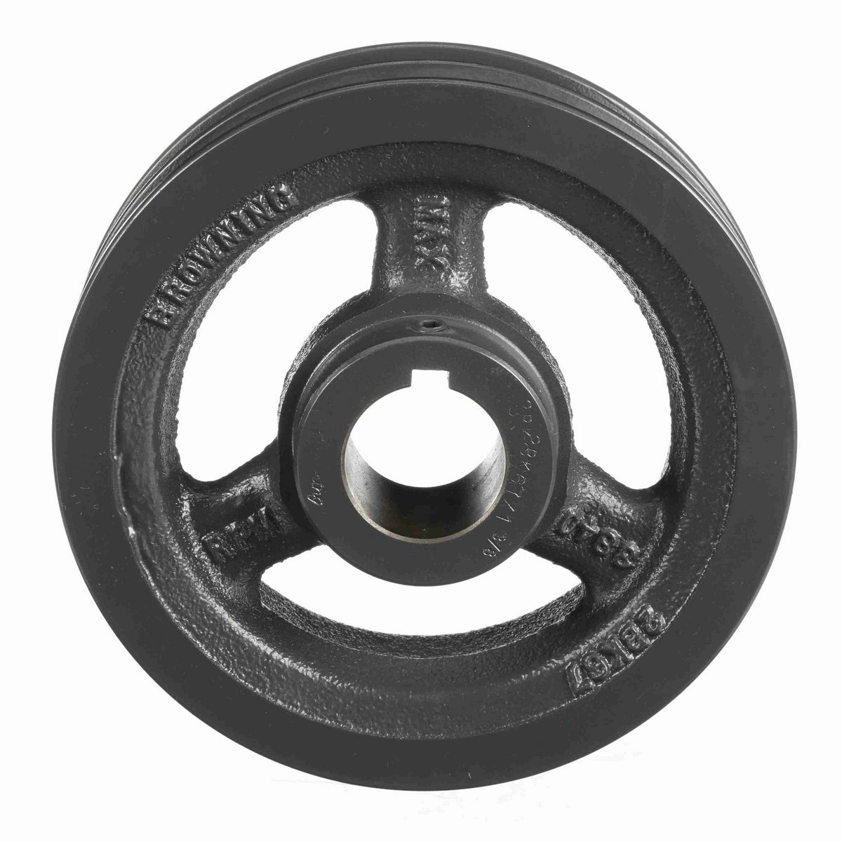 Browning 2 Groove Cast Iron FHP - Finished Bore Sheave - 2BK65X1