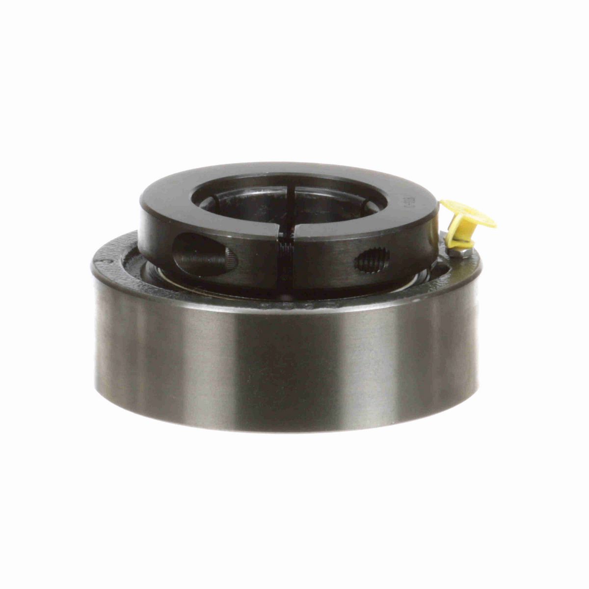 Sealmaster Mounted Cast Iron Cylindrical Cartridge Ball Bearing - 52100 Bearing Steel, Black Oxided - Concentric Lock - SC-31T