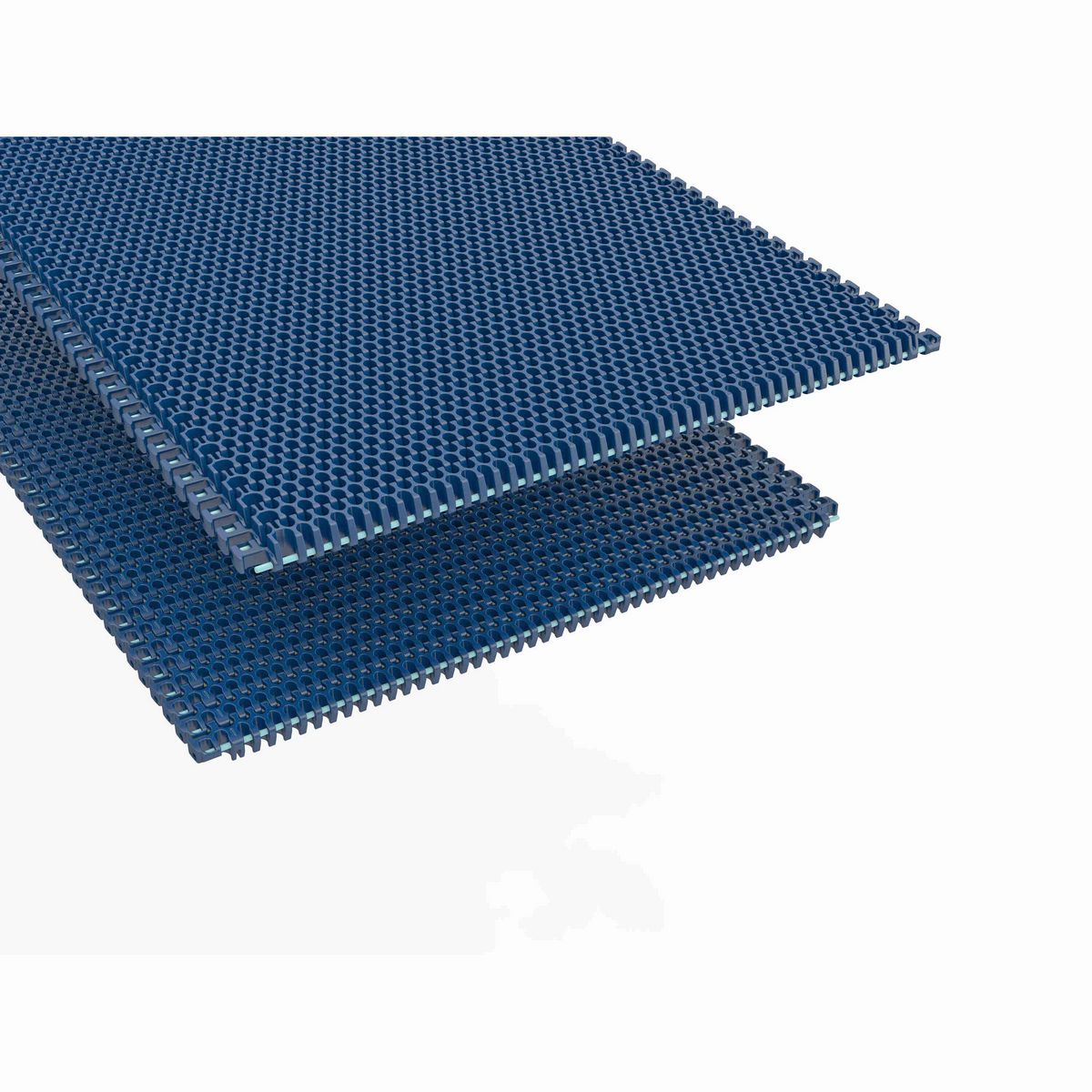 Rexnord 1654 Side-flexing High Deck, Material: White High Temperature, Width: 36in, Pitch: 1in - 10837087