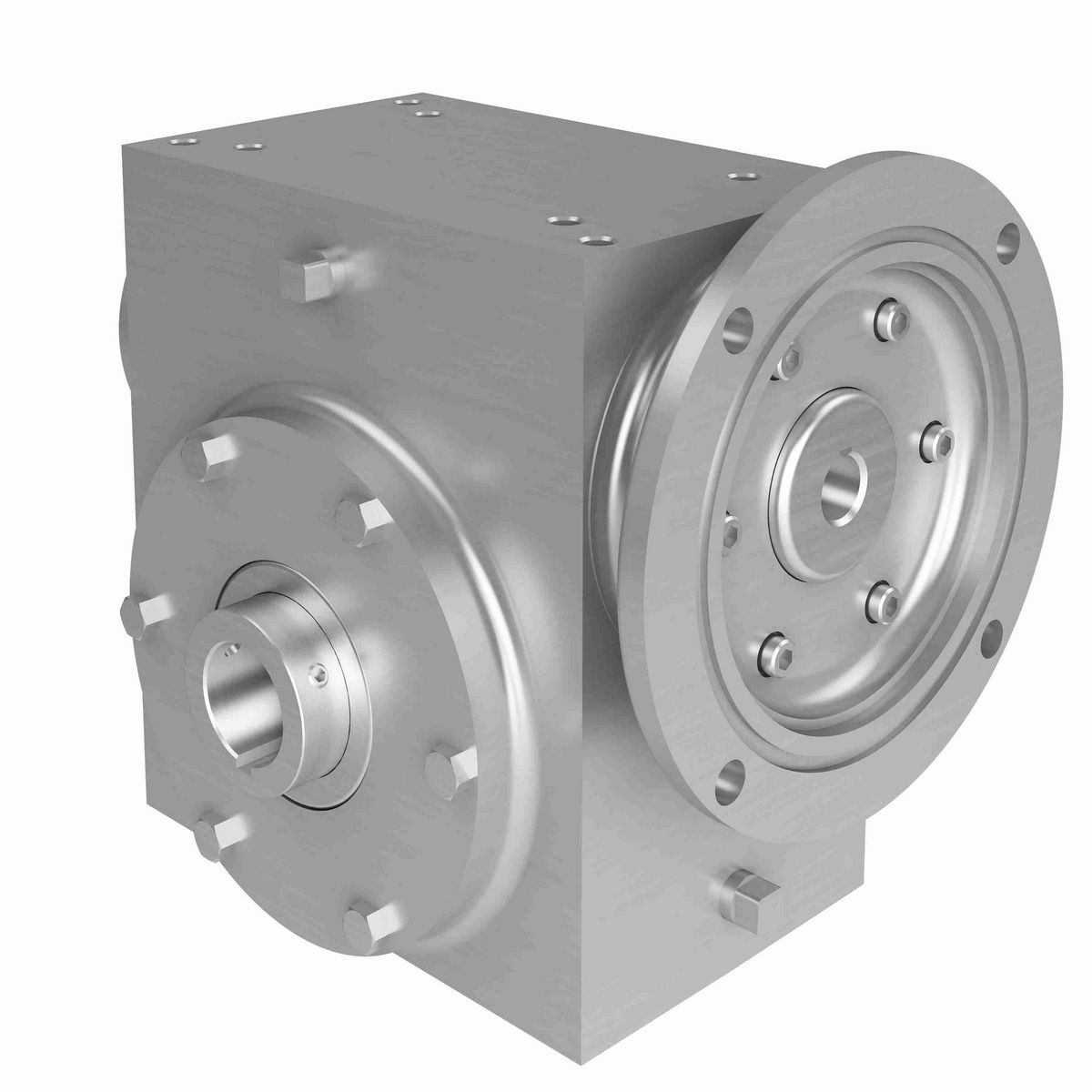 Hub City Cleanline Stainless Steel Worm Gear Reducer Stainless Steel Washdown Worm Reducer - SSW265 40/1 A WR 56C 1.188