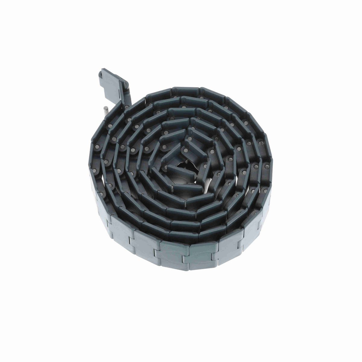 System Plast 828 Straight Running Solid Top, Material: NG evo (Gray Blue), Width: 3.3in, Pitch: 1.5in - NGE828-K330