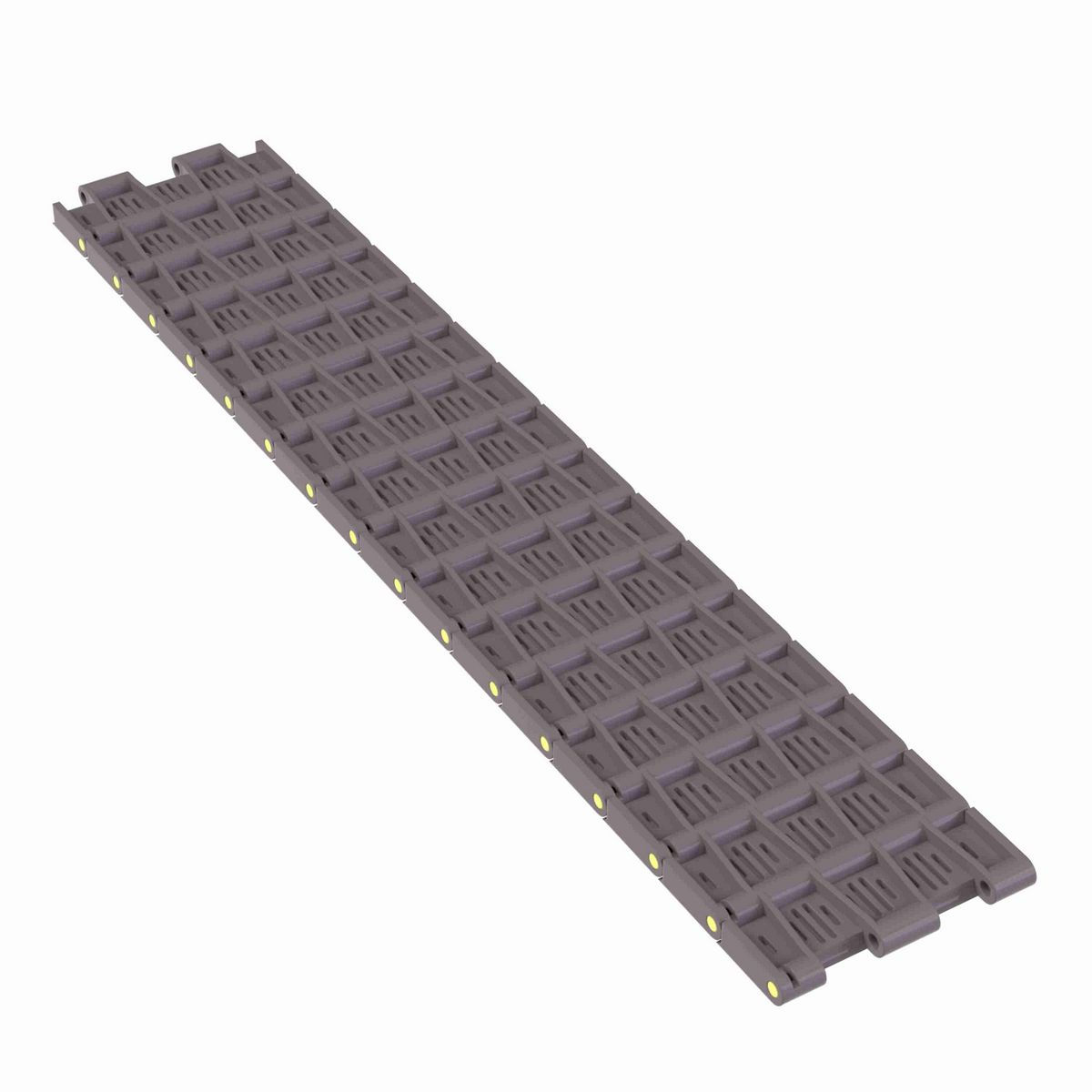 Rexnord 5706 Straight Running Flush Grid, Material: Brown High Performance, Width: 4.5in, Pitch: 1.5in - 81416772